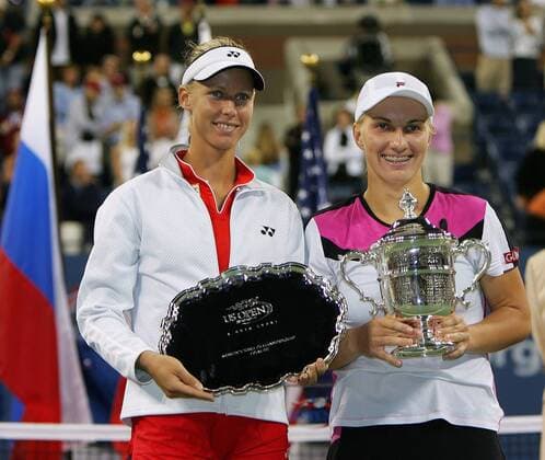 Tennis, US Open Ladies Final 2004, Svetlana Kuznetsova - Elena Dementieva