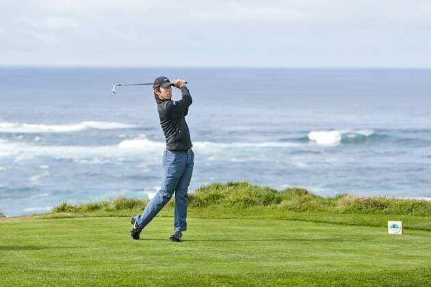 Golf, AT T National Pro Am in Pebble Beach