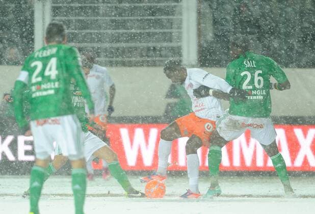 Football, France, Ligue 1, Saint Etienne - Montpellier