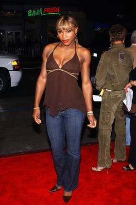 Tennis, Serena Williams at a film premiere in Hollywood