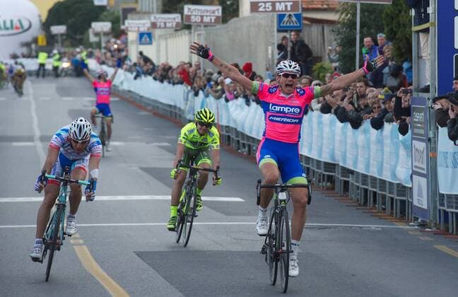 Cycling, Filippo Pozzato wins the Trofeo Laigueglia