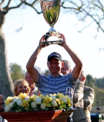 Golf, John Merrick wins the Northern Trust Open