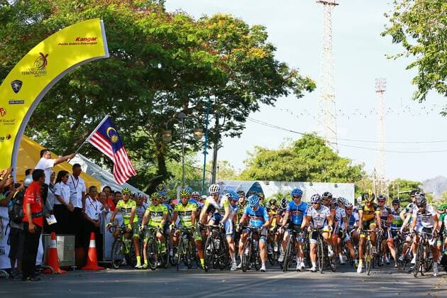 Cycling, Theo Bos wins first stage of Tour de Langkawi in Malaysia