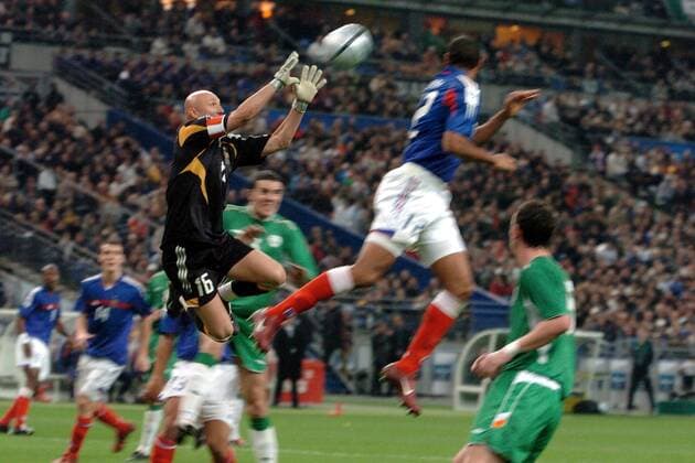Football, World Cup Qualification, France - Ireland 0:0