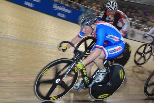 Track cycling, World Championships, Jarmila Machacova wins the points race
