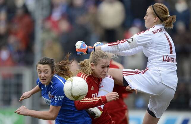 Football, Women, DFB Cup, Turbine Potsdam - Bayern Muenchen