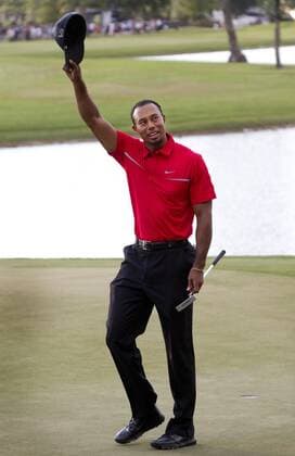 Golf, Tiger Woods wins the WGC Cadillac Championship