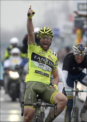 Cycling, Oscar Gatto wins Dwars door Vlaanderen