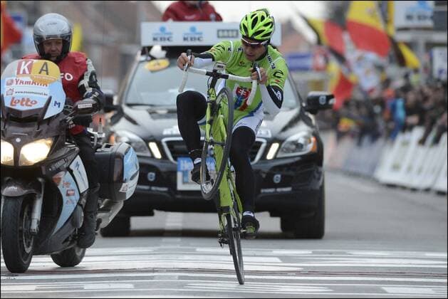 Cycling, 75th Ghent - Wevelgem, Peter Sagan wins