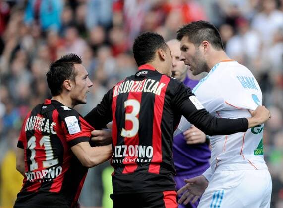 Football, France, OGC Nice - Olympique Marseille