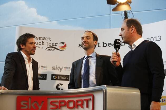 Beach volleyball, Press conference, Sky to broadcast the smart beach tour from May onwards
