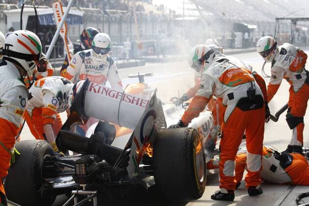 Formula 1, Sutil, Gutierrez, Webber and Rosberg end the Chinese GP early