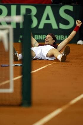 Tennis, Davis Cup, Spain wins 3:2 in the final against the USA