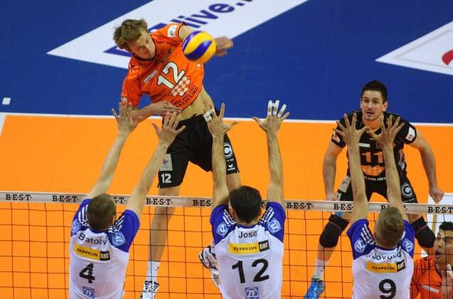 Volleyball, 1.BL, Berlin Recycling Volleys - VfB Friedrichshafen