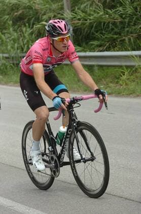 Cycling, Giro d Italia, stage 3, Luca Paolini with stage win into the pink jersey
