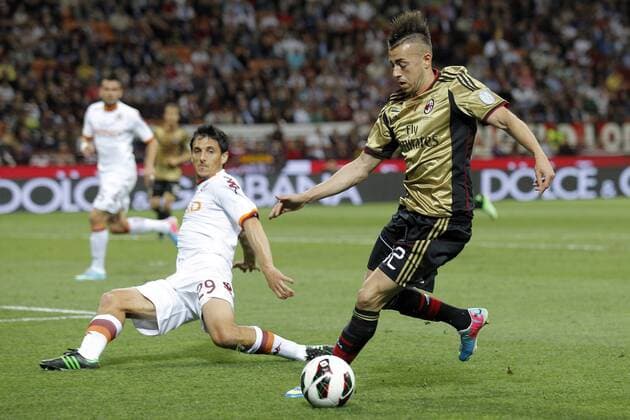 Football, Italy, Serie A, AC Milan - AS Roma