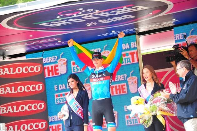 Cycling, Giro d Italia, Stage win for Navardauskas Ramunas