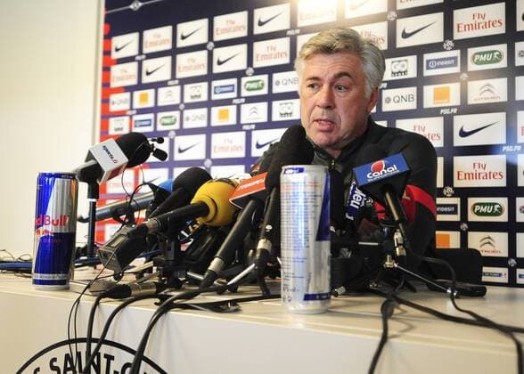 Football, France, PK Carlo Ancelotti (PSG)