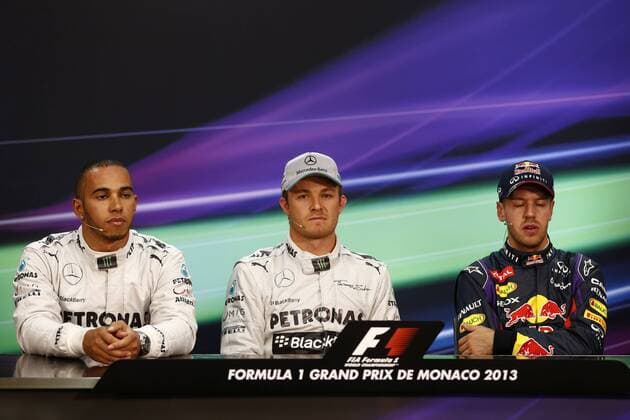 Motorsport, Formula 1, Monaco GP, PK after Qualifying