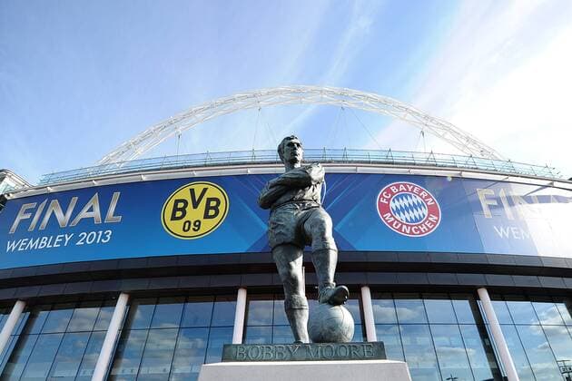 Football, CL Final 2012 2013 at Wembley, Borussia Dortmund - FC Bayern Munich 1-2