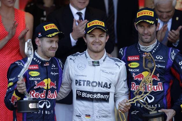 Motorsport, Formula 1, Monaco GP, Nico Rosberg wins in Monte Carlo