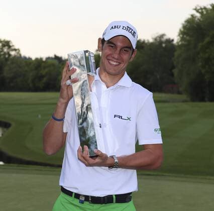 Golf, Matteo Manassero wins BMW PGA