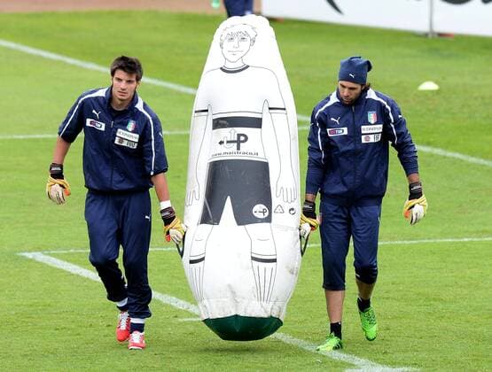 Football, Italy National Team Training