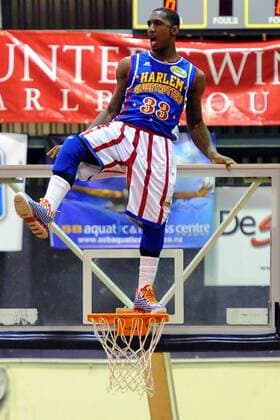 Basketball, Harlem Globetrotters in New Zealand