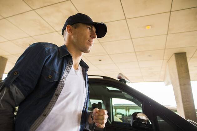 Football, Arrival of Arjen Robben at Holland's National Team