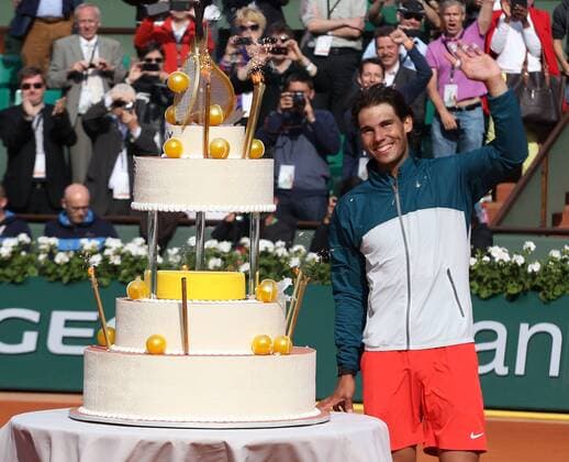 Tennis, French Open, Rafael Nadal celebrates 27th birthday