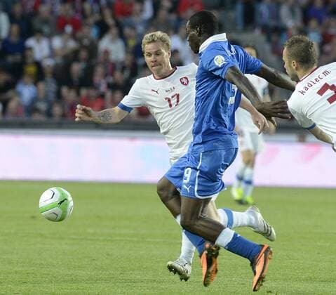 Football, World Cup Qualification, Czech Republic - Italy