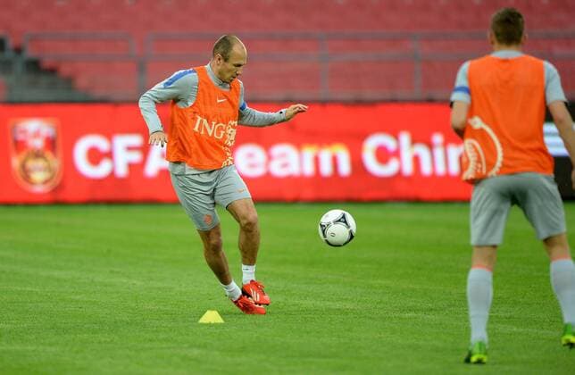 Football, Training National Team Netherlands