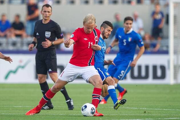 Football, U21 European Championship, Norway - Italy