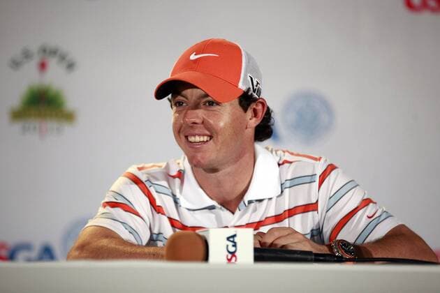 Golf, US Open, Practice Day