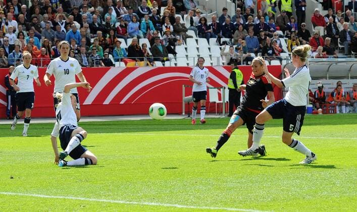 Football, Women, International, Germany - Scotland