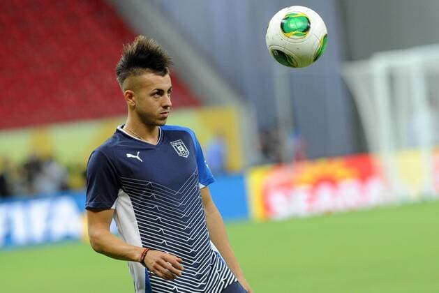 Football, Confed Cup, Training Italy