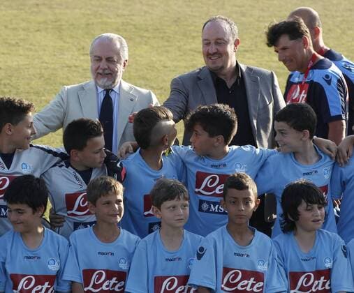 Football, Italy, Rafael Benitez presentation at SSC Napoli