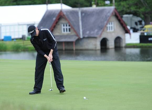 Golf, Irish Open, second round