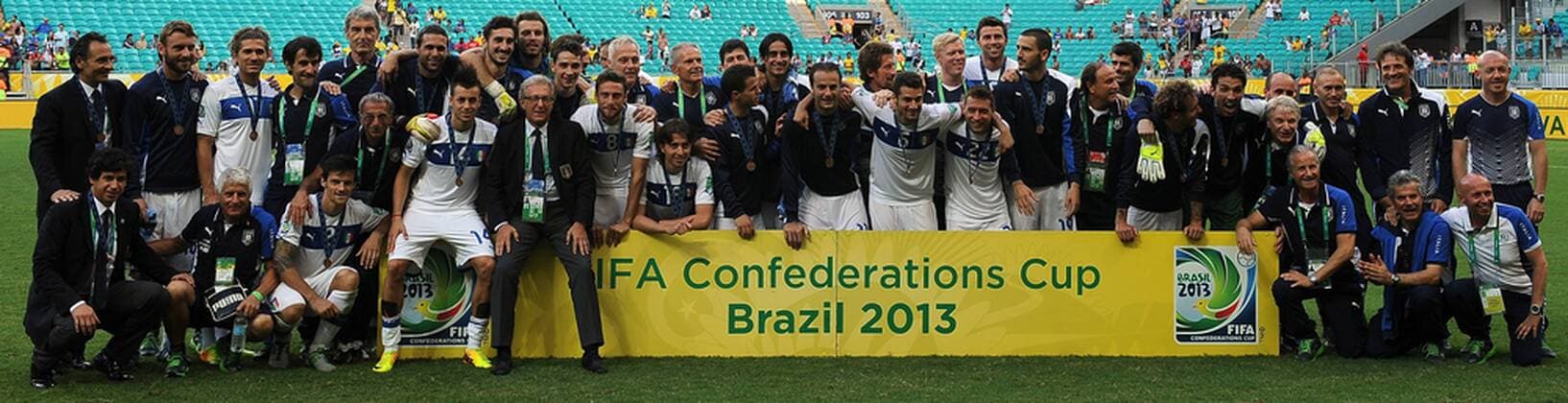 Football, Confederations Cup, Italy - Uruguay