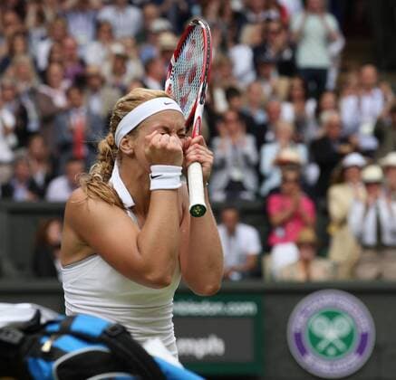 Tennis, Wimbledon, Sabine Lisicki wins against Serena Williams