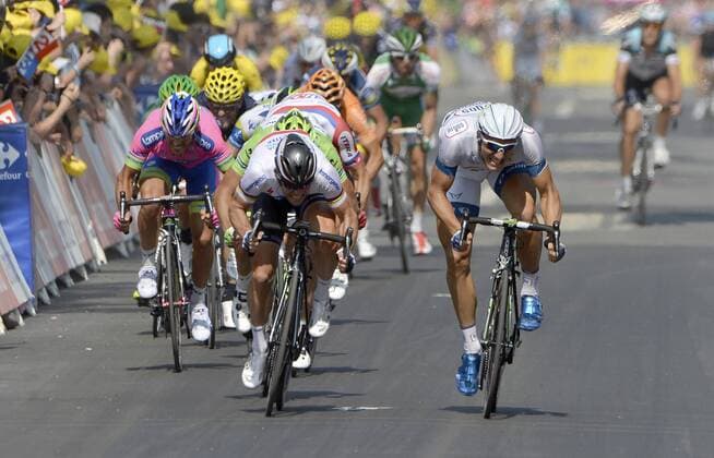 Cycling, Tour de France, Marcel Kittel wins the 12th stage