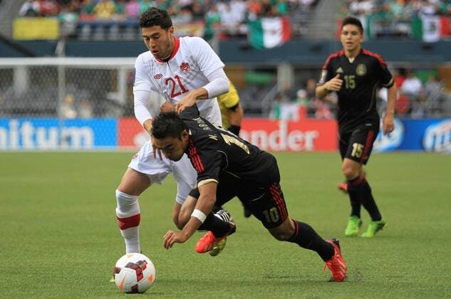 Football, Gold Cup, Mexico - Canada