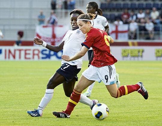 Football, Women, European Championship 2013, England - Spain
