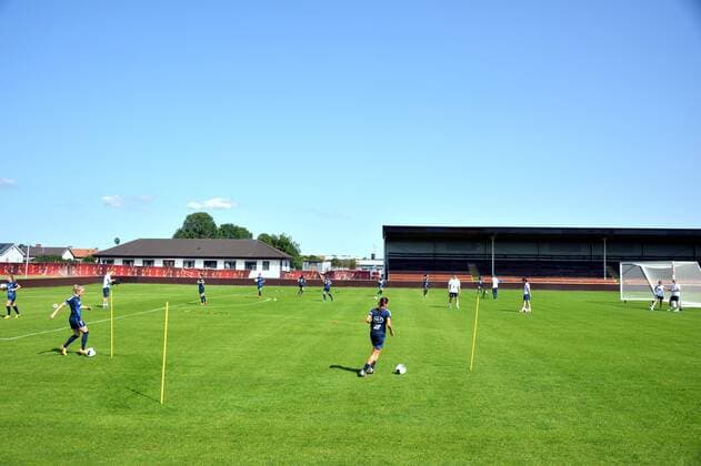 Football, Women, Euro 2013, Training France