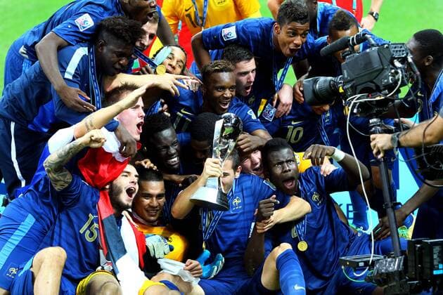 Football, France U20 World Champions for the first time