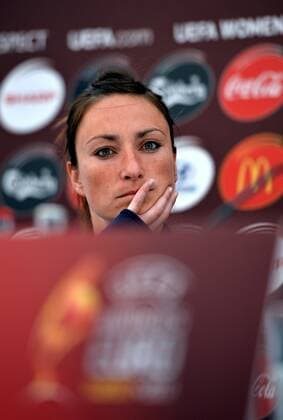 Football, Women, Euro 2013, PK and Training France