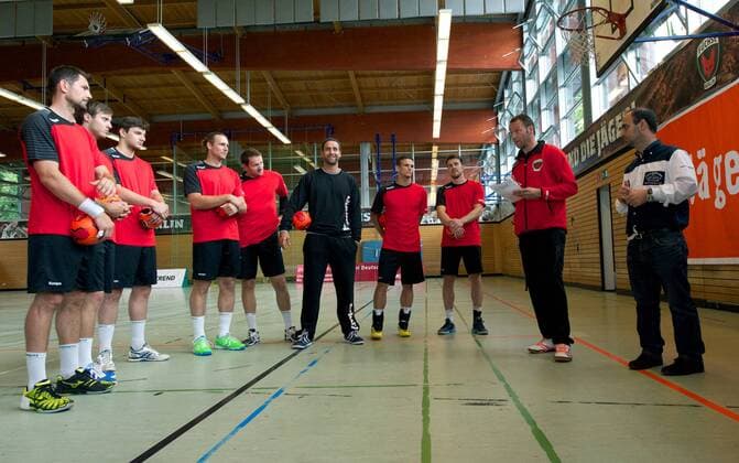 Handball, Training Fuechse Berlin