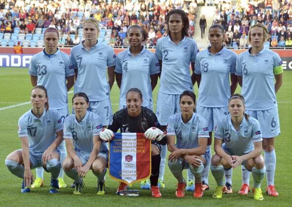 Football, European Championship Women, Spain - France