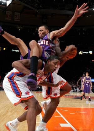 Basketball, NBA, New York Knicks - Phoenix Suns 118:133