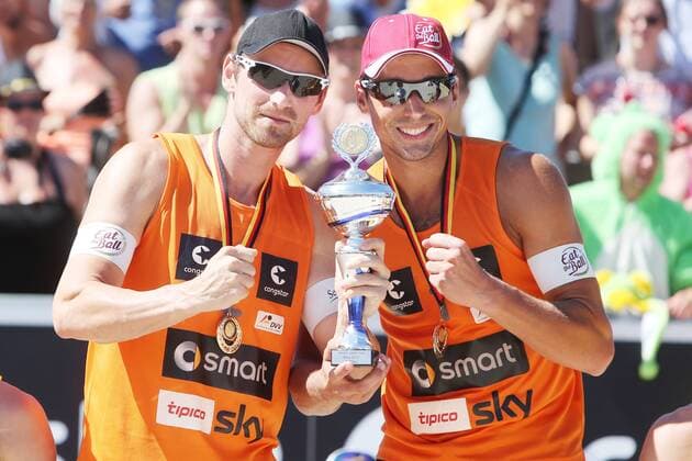 Beach volleyball, Supercup in Binz, Award ceremony